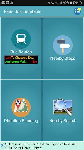 Run android online APK Paris Bus from MyAndroid or emulate Paris Bus using MyAndroid