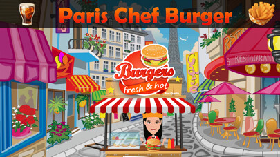 Emulate iPhone app Paris Chef Restaurant : Food Court Burger using MyAndroid