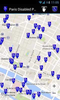 Emulate Android APK Paris Disabled Park Emulate Android APK Paris Disabled Park