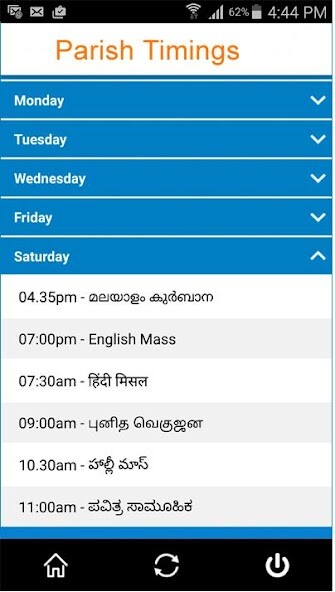 Run android online APK Parishinfo from MyAndroid or emulate Parishinfo using MyAndroid