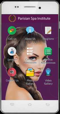 Emulate Android APK Parisian Spa Institute