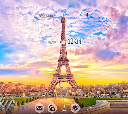 Run android online APK Parisian Twilight Theme from MyAndroid or emulate Parisian Twilight Theme using MyAndroid