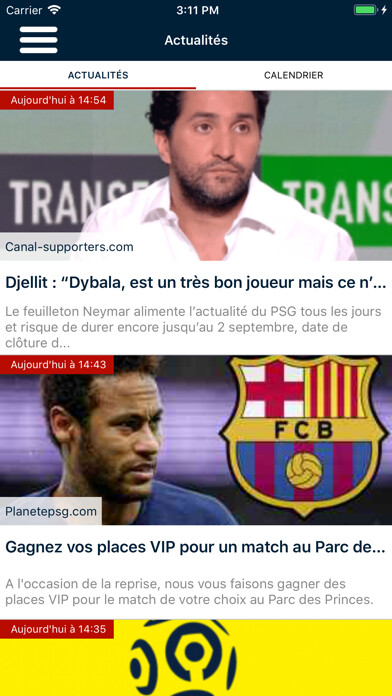 Emulate iPhone app Paris infos en direct using MyAndroid Emulate iPhone app Paris infos en direct using MyAndroid