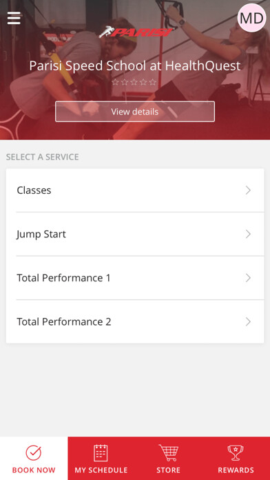 Emulate iPhone app Parisi Speed School HQ using MyAndroid Emulate iPhone app Parisi Speed School HQ using MyAndroid