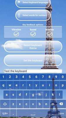 Emulate Android APK Paris Keyboard Customizer Emulate Android APK Paris Keyboard Customizer
