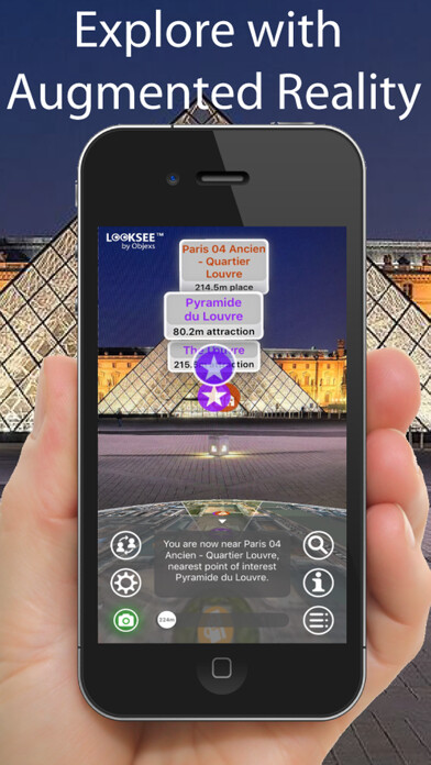 Emulate iPhone app Paris Looksee AR using MyAndroid