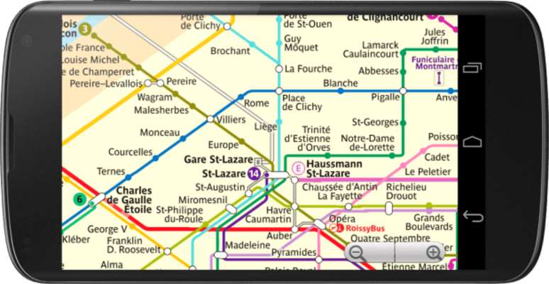 Emulate Android APK Paris Metro