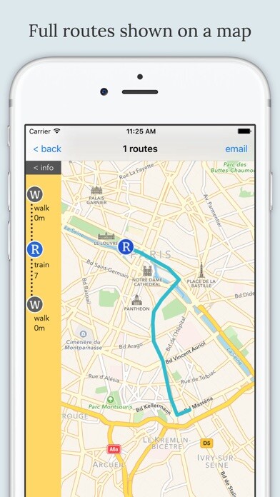 Emulate iPhone app Paris Public Transport using MyAndroid Emulate iPhone app Paris Public Transport using MyAndroid