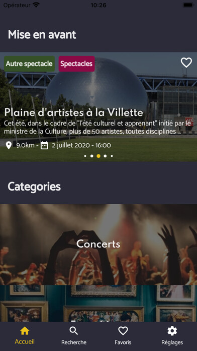 Emulate iPhone app Parissi - events in Paris using MyAndroid Emulate iPhone app Parissi - events in Paris using MyAndroid