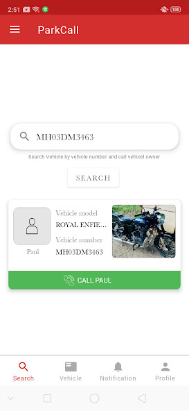 Run android online APK ParkCall from MyAndroid or emulate ParkCall using MyAndroid
