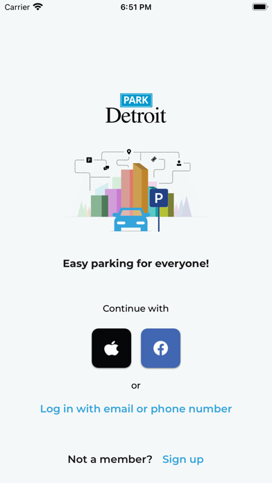 Emulate iPhone app ParkDetroit using MyAndroid Emulate iPhone app ParkDetroit using MyAndroid