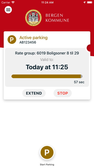 Emulate iPhone app Parkering i Bergen using MyAndroid Emulate iPhone app Parkering i Bergen using MyAndroid