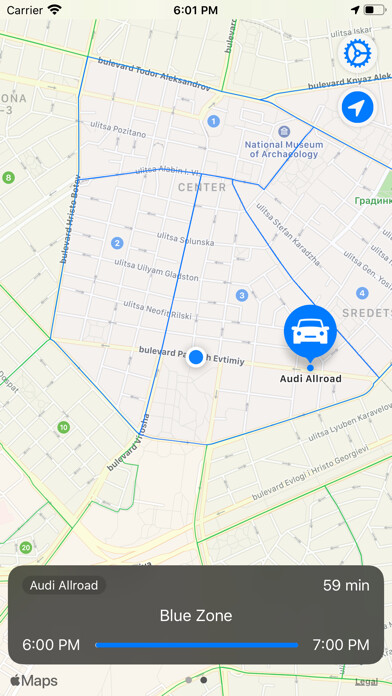 Emulate iPhone app Parking Areas using MyAndroid Emulate iPhone app Parking Areas using MyAndroid