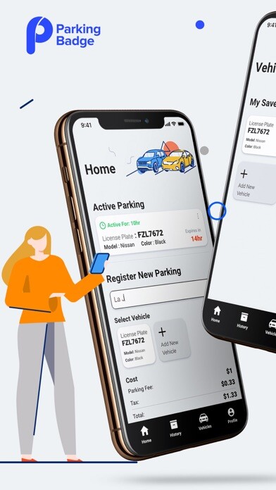 Emulate iPhone app Parking Badge using MyAndroid