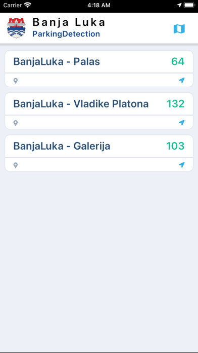 Emulate iPhone app Parking Detection Banja Luka using MyAndroid Emulate iPhone app Parking Detection Banja Luka using MyAndroid