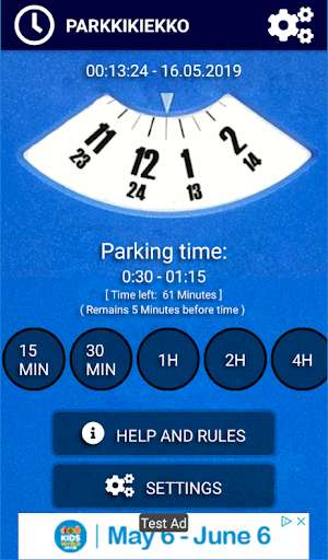 Run android online APK PARKING DISC from MyAndroid or emulate PARKING DISC using MyAndroid