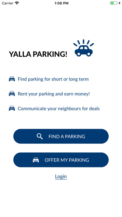 Emulate iPhone app Parking Finder. using MyAndroid
