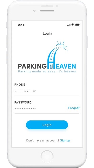 Emulate iPhone app Parking Heaven using MyAndroid