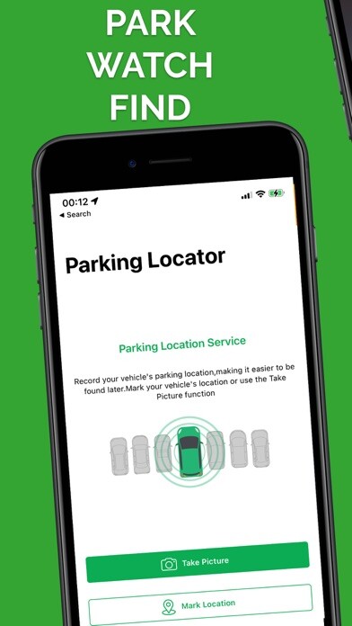 Emulate iPhone app Parking Locator Service using MyAndroid