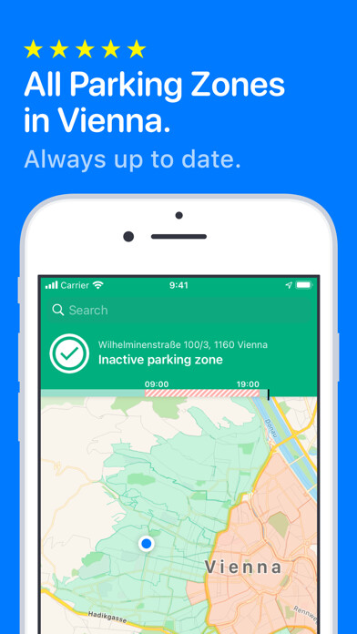 Emulate iPhone app Parking Zones Vienna using MyAndroid Emulate iPhone app Parking Zones Vienna using MyAndroid