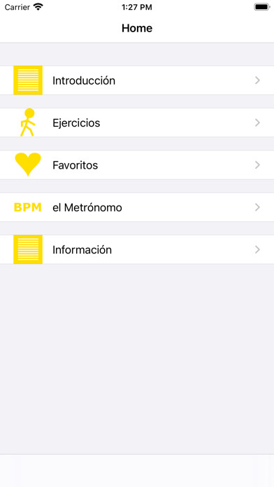 Emulate iPhone app Parkinson Ejercicios ES using MyAndroid Emulate iPhone app Parkinson Ejercicios ES using MyAndroid