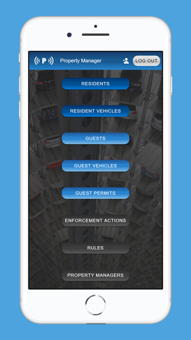 Emulate iPhone app Park-in Spot using MyAndroid