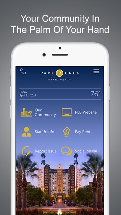 Emulate iPhone app Park La Brea using MyAndroid Emulate iPhone app Park La Brea using MyAndroid