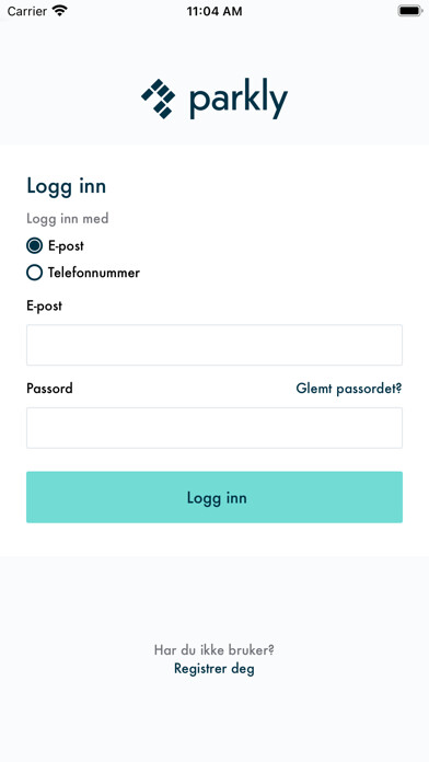 Emulate iPhone app Parkly AS using MyAndroid