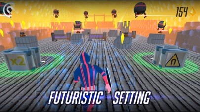 Emulate iPhone app Parkour Robot Race Runner 2049 using MyAndroid