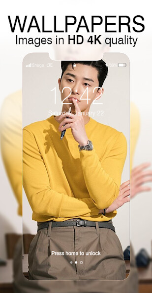 Run android online APK Park Seo Joon Wallpapers HD 4K from MyAndroid or emulate Park Seo Joon Wallpapers HD 4K using MyAndroid