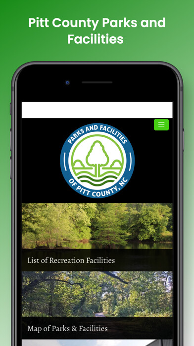 Emulate iPhone app Parks & Facilities-Pitt County using MyAndroid Emulate iPhone app Parks & Facilities-Pitt County using MyAndroid