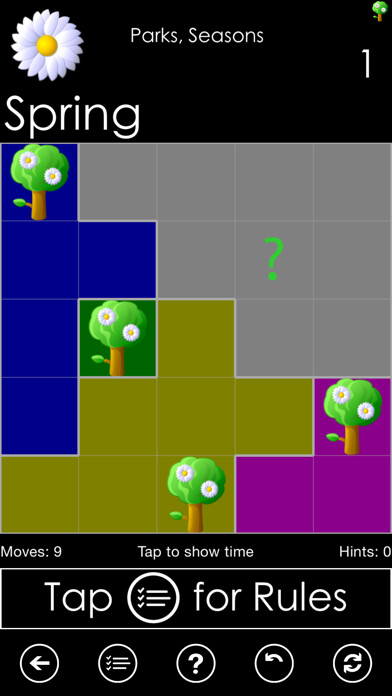 Emulate iPhone app Parks Seasons - Logic Game using MyAndroid Emulate iPhone app Parks Seasons - Logic Game using MyAndroid
