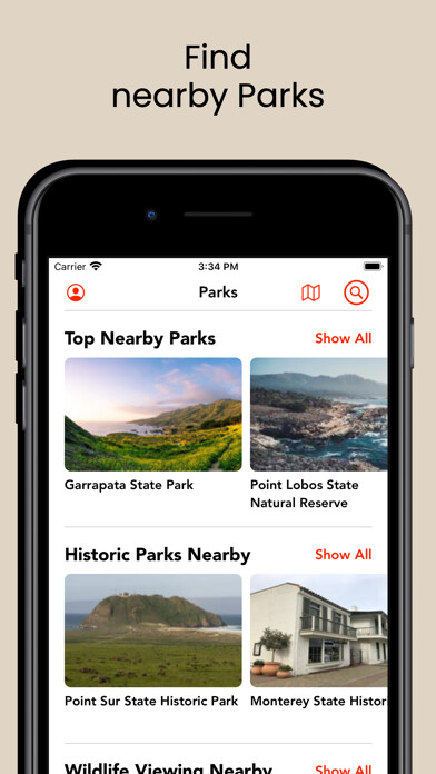 Emulate iPhone app Park Travel Guides - Chimani using MyAndroid Emulate iPhone app Park Travel Guides - Chimani using MyAndroid
