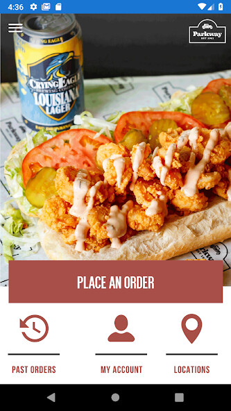 Run android online APK Parkway Bakery and Tavern from MyAndroid or emulate Parkway Bakery and Tavern using MyAndroid