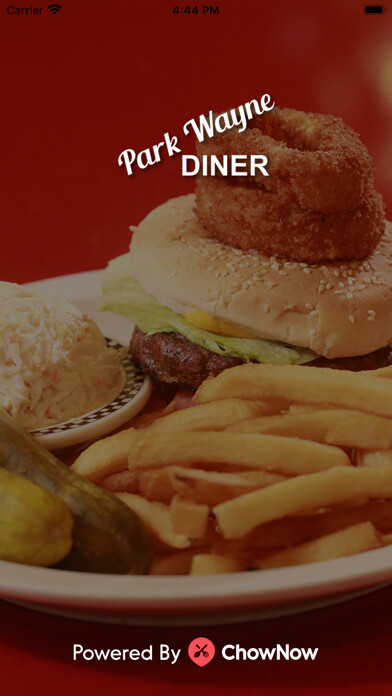 Emulate iPhone app Park Wayne Diner using MyAndroid