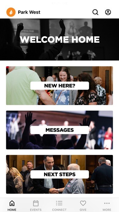 Emulate iPhone app Park West Church using MyAndroid Emulate iPhone app Park West Church using MyAndroid