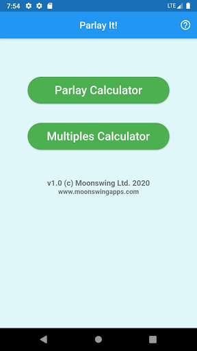 Run android online APK Parlay It! - Betting Accumulator Calculator from MyAndroid or emulate Parlay It! - Betting Accumulator Calculator using MyAndroid Run android online APK Parlay It! - Betting Accumulator Calculator from MyAndroid or emulate Parlay It! - Betting Accumulator Calculator using MyAndroid