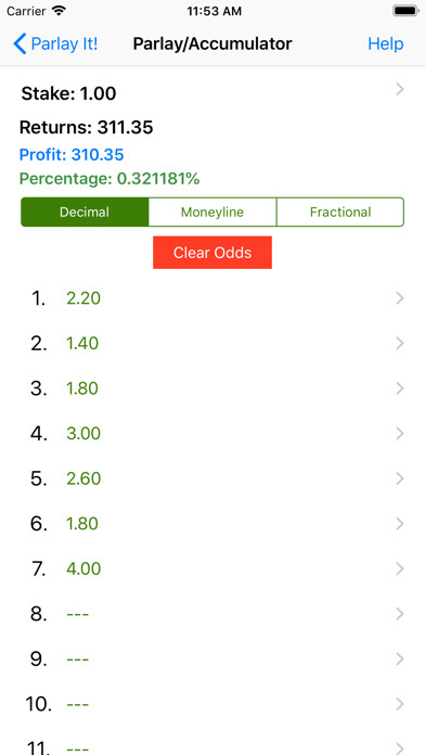 Emulate iPhone app Parlay It! using MyAndroid Emulate iPhone app Parlay It! using MyAndroid