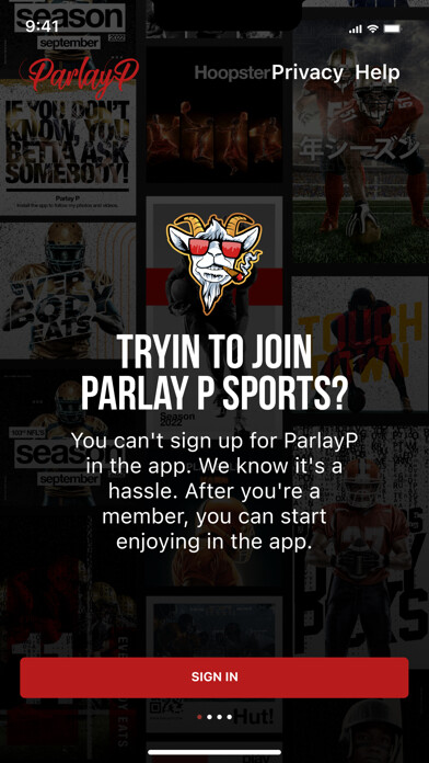 Emulate iPhone app Parlay P Sports Newsletter using MyAndroid Emulate iPhone app Parlay P Sports Newsletter using MyAndroid