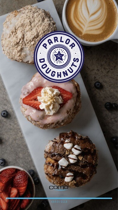 Emulate iPhone app Parlor Doughnuts using MyAndroid