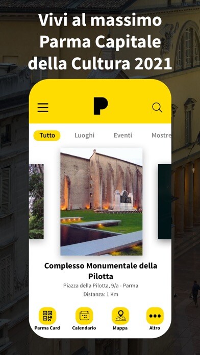 Emulate iPhone app Parma 2020+21 using MyAndroid