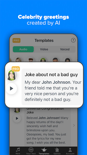 Run android online APK Parodist - celebrity voices from MyAndroid or emulate Parodist - celebrity voices using MyAndroid