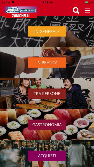 Run android online APK Parole in viaggio - Giapponese from MyAndroid or emulate Parole in viaggio - Giapponese using MyAndroid