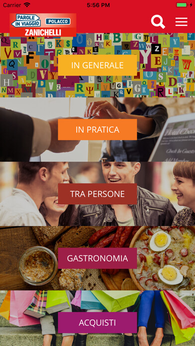 Emulate iPhone app Parole in viaggio - Polacco using MyAndroid