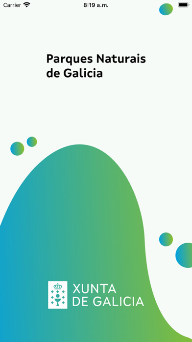 Emulate iPhone app Parques de Galicia using MyAndroid