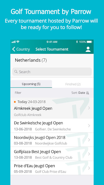 Emulate iPhone app Parrow - Live Golf Scoring using MyAndroid Emulate iPhone app Parrow - Live Golf Scoring using MyAndroid