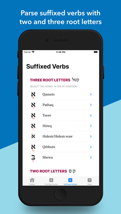 Emulate iPhone app ParseIt! Hebrew Helper using MyAndroid Emulate iPhone app ParseIt! Hebrew Helper using MyAndroid
