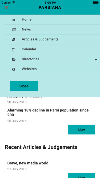 Emulate iPhone app Parsiana using MyAndroid Emulate iPhone app Parsiana using MyAndroid