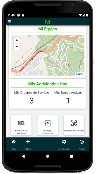 Run android online APK Partes de trabajo from MyAndroid or emulate Partes de trabajo using MyAndroid