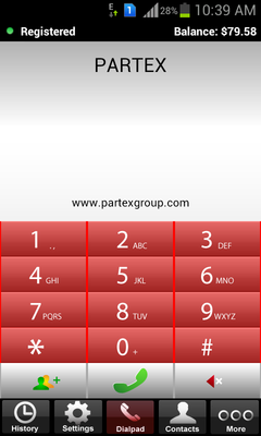 Emulate Android APK PARTEX
